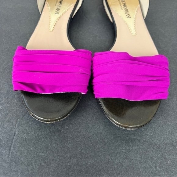 Emporio Armani Slip On Sandals Made in Italy - Picture 4 of 9